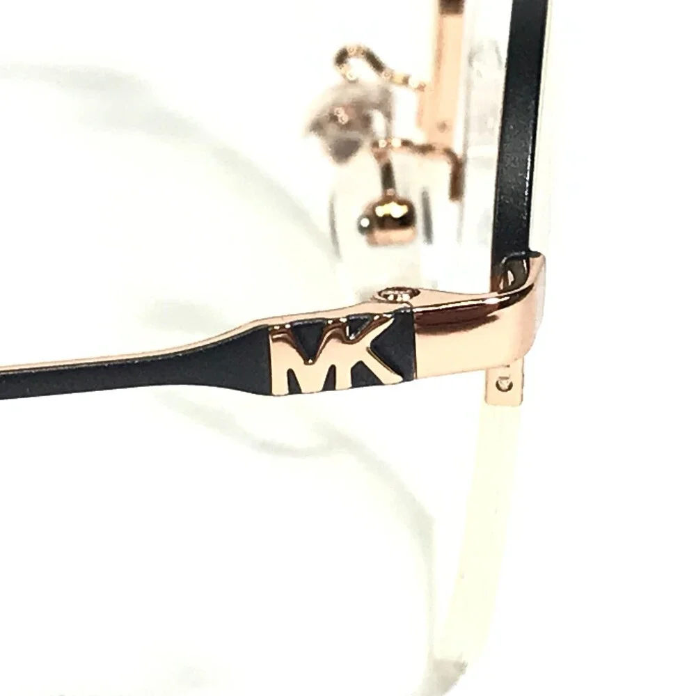 Michael Kors Eyeglasses Frames MK 3028 Casablanca 1108 Navy Blue Gold 51-18-140
